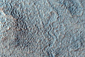 Channel Network on Rim of Hipparchus Crater