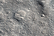 Pie-Like Feature in Amenthes Cavi