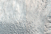 Fractured Material in Tooting Crater Wall