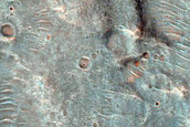 Candidate Recent Impact Site