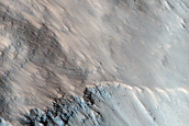 Small Slump Landslide