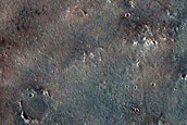Candidate Recent Impact Site