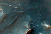 Hillslope Morphologies near Eberswalde Crater