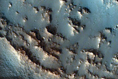 Slopes in Naar Crater