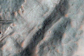 Crater with Steep Slopes