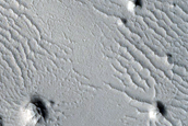 Pits in Arabia Terra Crater Floor