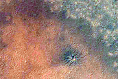 Monitor Defrosting Patterns on Ridges at Site Dubbed Inca City