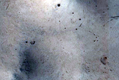 Candidate Recent Impact Site