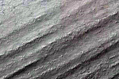 Water Ice Outlier near South Polar Layered Deposits