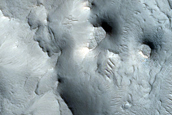 Terrain North of Antoniadi Crater