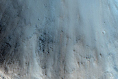 Phyllosilicates Exposed by Crater in Tyrrhena Terra