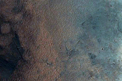 Possible Pyroxene-Bearing Ejecta from Hargraves Crater