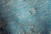 Channels in Tyrrhena Terra