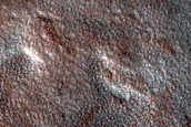 Ice-Exposing Scarp in Milankovic Crater