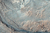 Slope Features in Palikir Crater