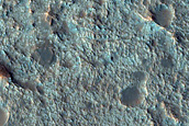 Bedrock Exposures in Eos Chasma