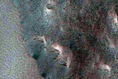 Ice-Exposing Scarp in Northern Hemisphere