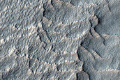 Possible Arete in North and South Debris Flows