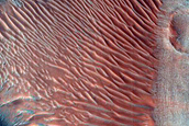 Fluvial Channel in Nirgal Vallis