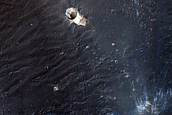 Volcanic Vent in Syria Planum