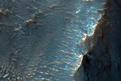 Hillslope Morphologies in Roddy Crater