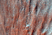 Crater with Layered Deposit in Western Utopia Planitia