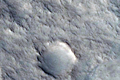 Candidate Recent Impact Site
