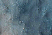 Inverted Channel in Noachis Terra