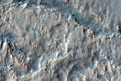 Small Channels Northeast of Copernicus Crater