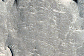 Layers and Yardangs East of Wien Crater