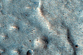 Ridge in Hadriacus Patera