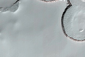 Possible Water Ice and Mesas