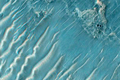 Central Pit of Impact Crater
