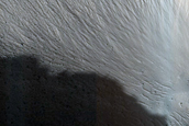 Searching for Frost on Steep Slopes