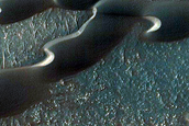 Barchan Dunes in Hellespontus Region