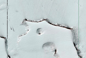South Polar Residual Cap Margin