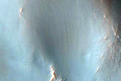 Hillslope Morphologies near Murray Crater