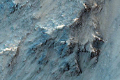 Canyon Walls in Coprates Chasma