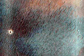 Crater with Steep Slopes