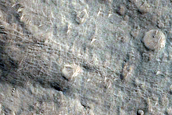 Large Impact Crater West of Nepenthes Mensae