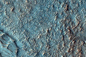 Landforms Northwest of Argyre Planitia