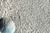 Concentric Crater Fill with Impact Craters