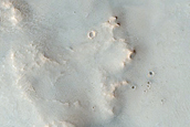 Scarp near Huygens Crater