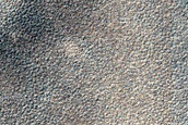 Location of Possible Shallow Ice Table