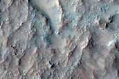 Inverted Channel in Noachis Terra