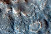 Craters in Northern Arabia Terra
