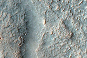 Channel in Hellas Planitia
