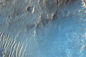 Terrain West of Columbus Crater