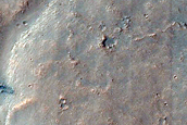Channels on Bernard Crater Floor
