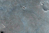 Candidate Recent Impact Site